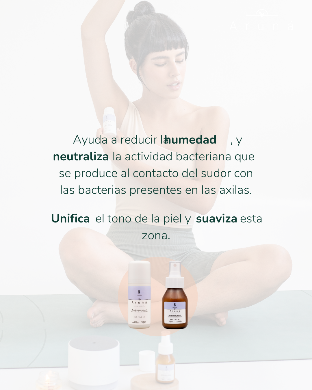 Desodorante de Alumbre Líquido - ARUNÁ