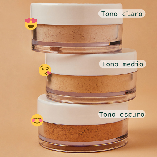 Polvo facial suelto - ARUNÁ