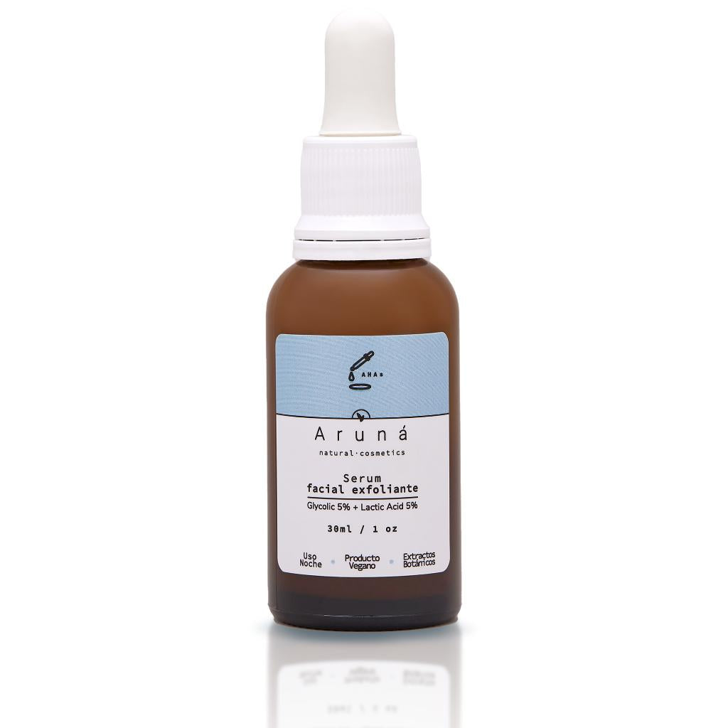 Sérum exfoliante ácido glicólico 5% + láctico - ARUNÁ