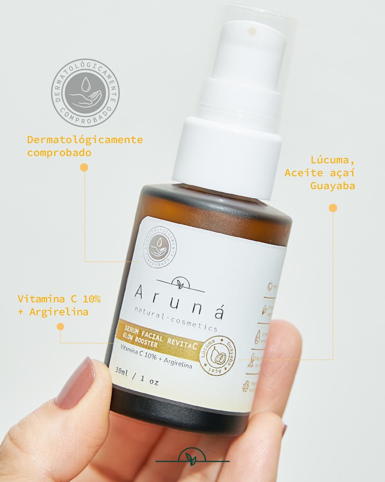 Serum Facial RevitaC 30ml - ARUNÁ