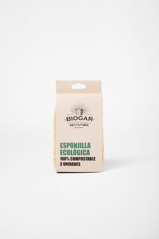 Esponjillas ecológicas x3 - BIOGAR