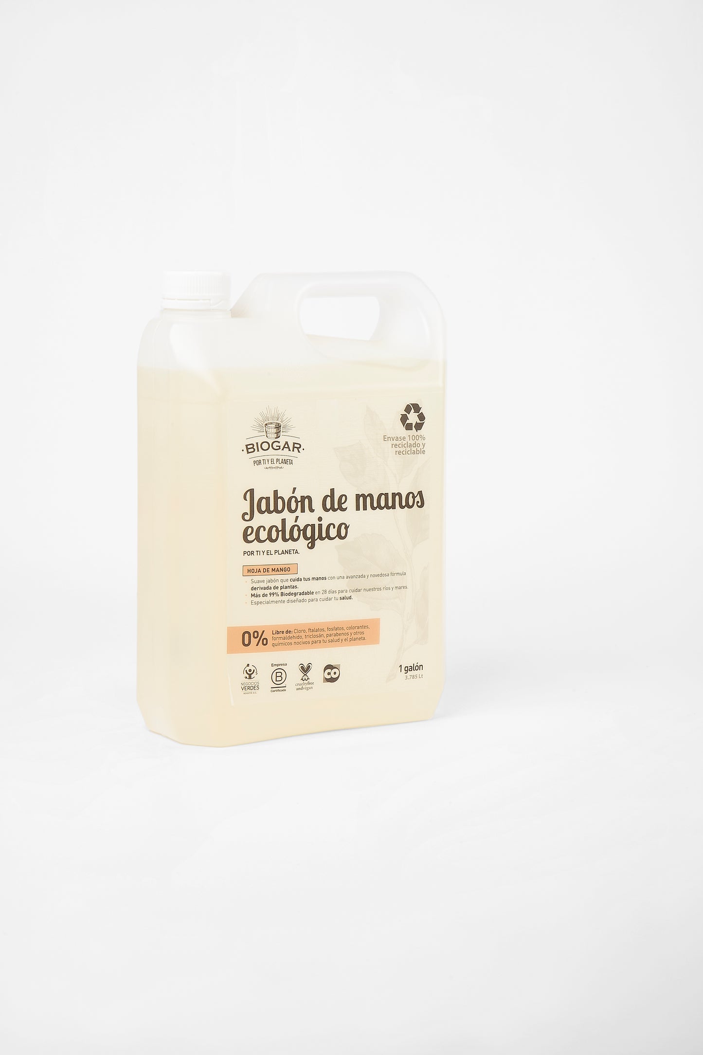 Jabón de manos Hoja de Mango - BIOGAR
