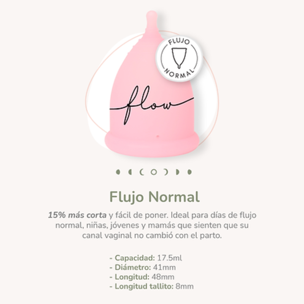 Copa Menstrual Flujo Regular - FLOWFEM