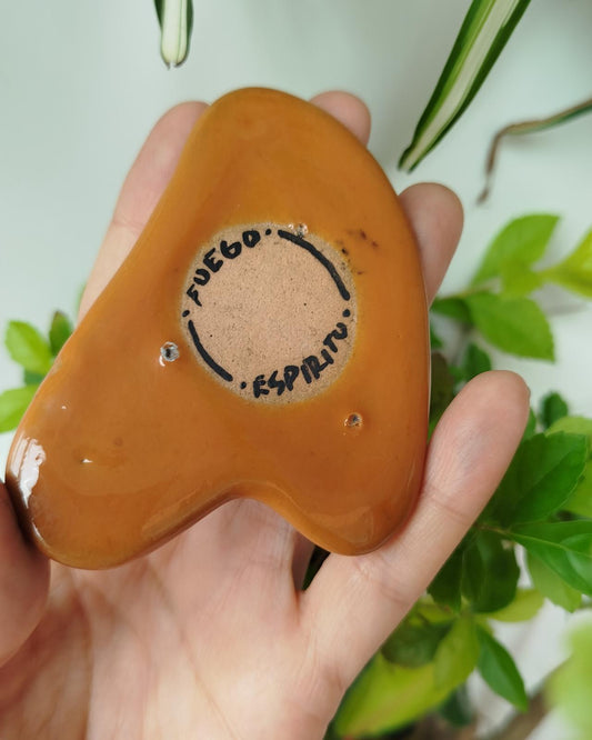 Gua Sha en cerámica - FUEGO REFUGIO