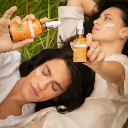 Protector Solar con extractos botánicos SPF50+