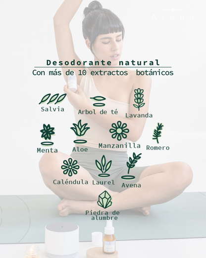Desodorante de Alumbre Líquido - ARUNÁ