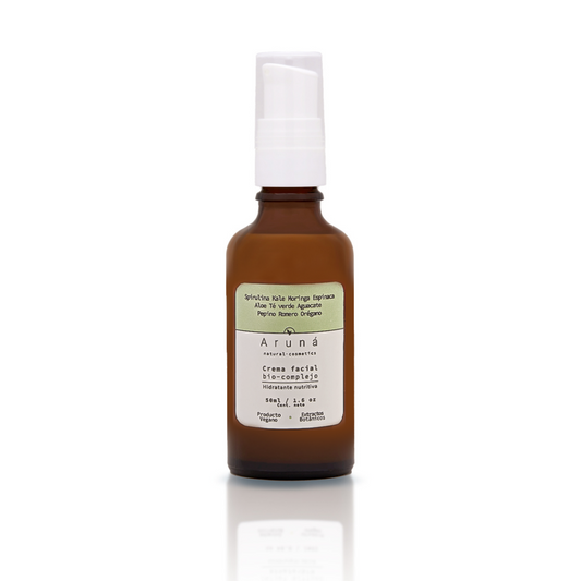 Crema facial bio-complejo hidratante nutritiva - ARUNÁ