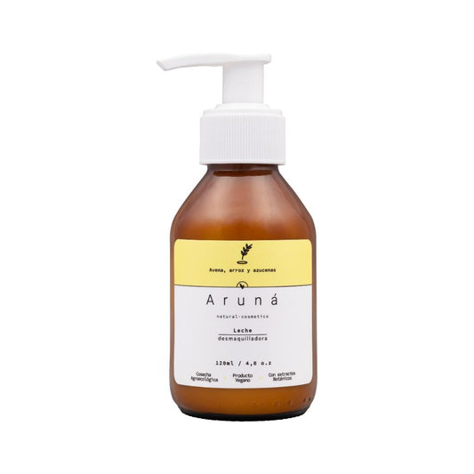 Leche Limpiadora y Desmaquilladora Facial - ARUNÁ