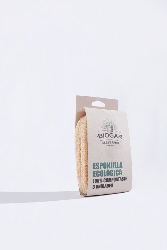 Esponjillas ecológicas x3 - BIOGAR