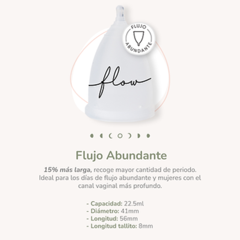 Copa Menstrual Flujo Abundante - FLOWFEM