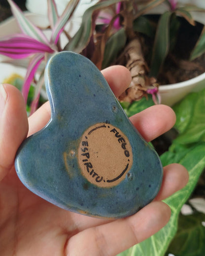 Gua Sha en cerámica - FUEGO REFUGIO