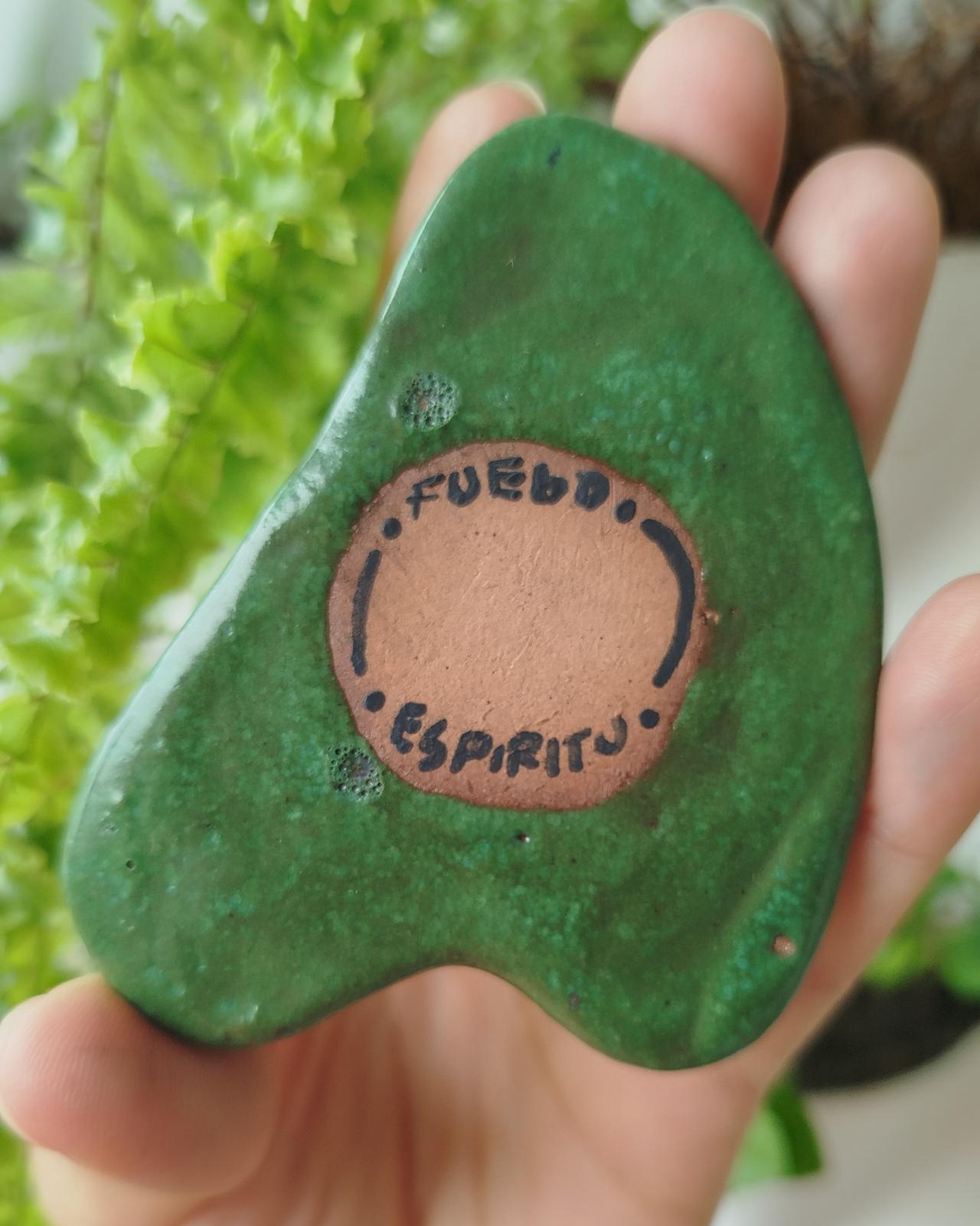 Gua Sha en cerámica - FUEGO REFUGIO