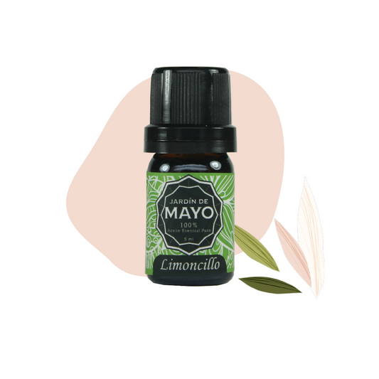 Aceite Esencial de Limoncillo 5 ml - JARDÍN DE MAYO