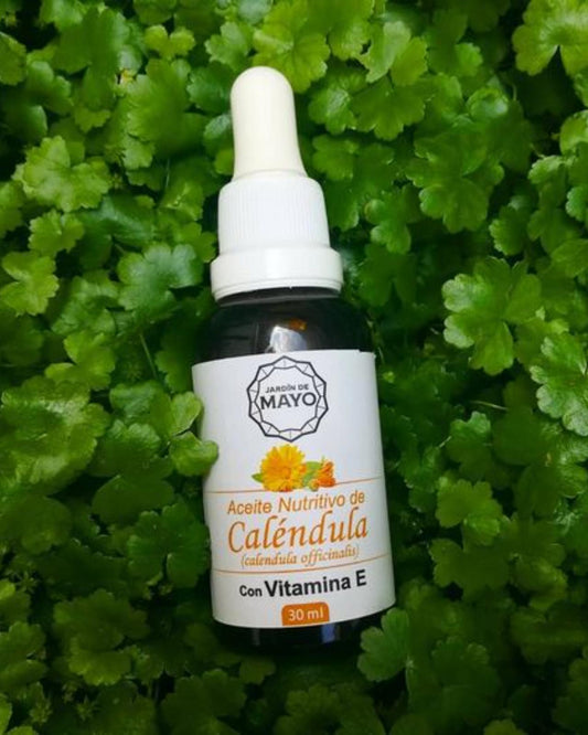 Aceite de Caléndula con vitamina E - JARDIN DE MAYO