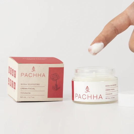 Crema Hidratante Facial Rosa Silvestre - PACHHA